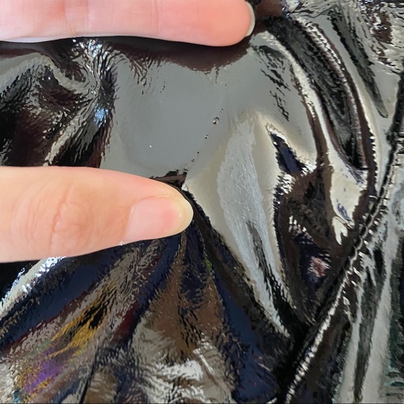 VINCE black patent leather coat - Picture 14 of 14